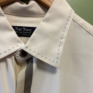Beautiful Nat Nast silk shirt like new